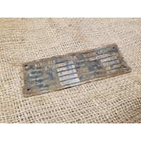 klockner deutz AG RSO main data plate